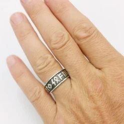 Bague Rune Viking -Vivalatina Boutiqe Bague rune viking argent 5
