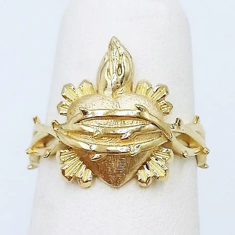 Bague Sacré Coeur De Jésus 3 Bague Sacré Coeur De Jésus