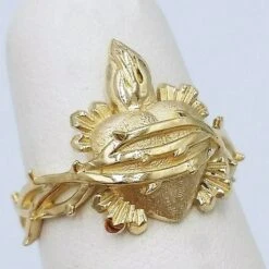 Bague Sacré Coeur De Jésus 10 Bague Sacré Coeur De Jésus -Vivalatina Boutiqe Bague sacre coeur marie 3