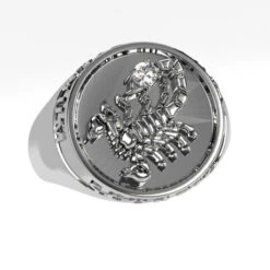 Bague Scorpion -Vivalatina Boutiqe Bague scorpion argent diamant 4