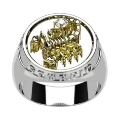 Bague Scorpion -Vivalatina Boutiqe Bague scorpion argent or diamant 3