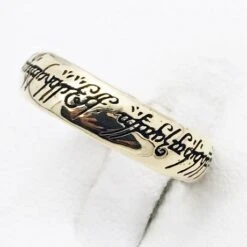 Bague Seigneur Des Anneaux 37 Bague Seigneur Des Anneaux -Vivalatina Boutiqe Bague seigneur anneaux 22k 1