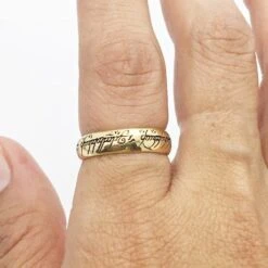Bague Seigneur Des Anneaux 40 Bague Seigneur Des Anneaux -Vivalatina Boutiqe Bague seigneur anneaux 22k 6
