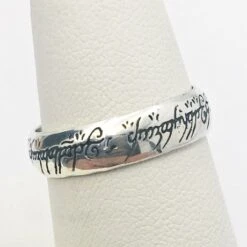 Bague Seigneur Des Anneaux 35 Bague Seigneur Des Anneaux -Vivalatina Boutiqe Bague seigneur des anneaux argent 4
