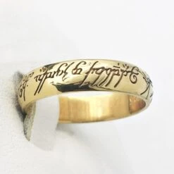 Bague Seigneur Des Anneaux 29 Bague Seigneur Des Anneaux -Vivalatina Boutiqe Bague seigneur des anneaux plaque or 11