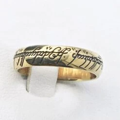 Bague Seigneur Des Anneaux 30 Bague Seigneur Des Anneaux -Vivalatina Boutiqe Bague seigneur des anneaux plaque or 12