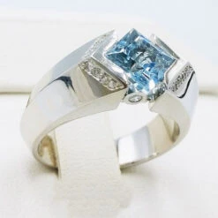 Bague Tank 19 Bague Tank -Vivalatina Boutiqe Bague tank topaze 5