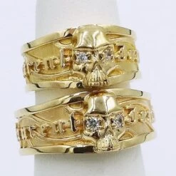 Bague Tête De Mort Pour Femme -Vivalatina Boutiqe Bague tete de mort femme 10