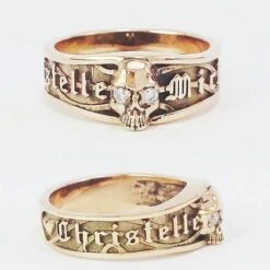 Bague Tête De Mort Pour Femme -Vivalatina Boutiqe Bague tete de mort femme 18