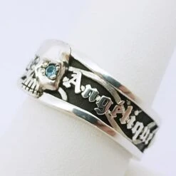 Bague Tête De Mort Pour Femme -Vivalatina Boutiqe Bague tete de mort femme 6