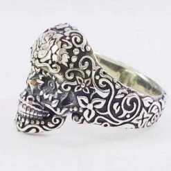 Bague Tête De Mort Mexicaine 13 Bague Tête De Mort Mexicaine -Vivalatina Boutiqe Bague tete de mort mexicaine calavera 3