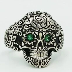 Bague Tête De Mort Mexicaine 16 Bague Tête De Mort Mexicaine -Vivalatina Boutiqe Bague tete mort mexicaine calavera 5