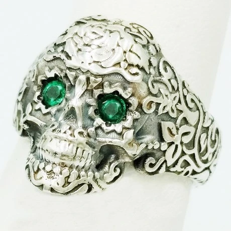 Bague Tête De Mort Mexicaine 10 Bague Tête De Mort Mexicaine – Image 8