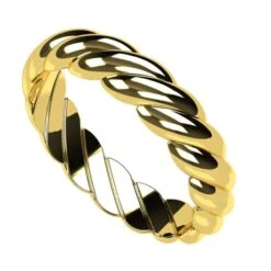 Bague Torsadée Or
