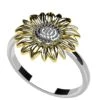 Bague Tournesol 2 Bague Tournesol -Vivalatina Boutiqe Bague tournesol 1