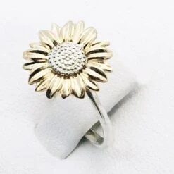 Bague Tournesol -Vivalatina Boutiqe Bague tournesol 2 1