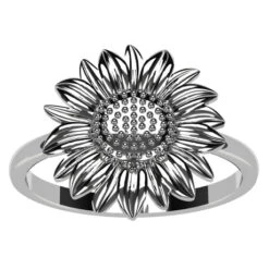 Bague Tournesol -Vivalatina Boutiqe Bague tournesol 2