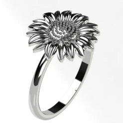 Bague Tournesol -Vivalatina Boutiqe Bague tournesol 3