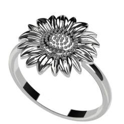 Bague Tournesol -Vivalatina Boutiqe Bague tournesol 4