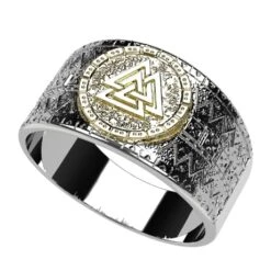 Bague Viking En Argent Pour Homme 21 Bague Viking En Argent Pour Homme -Vivalatina Boutiqe Bague viking 1
