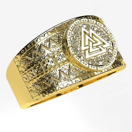 Bague Viking En Argent Pour Homme 10 Bague Viking En Argent Pour Homme – Image 8