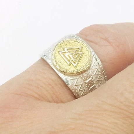 Bague Viking En Argent Pour Homme 17 Bague Viking En Argent Pour Homme – Image 15
