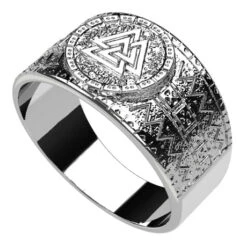 Bague Viking En Argent Pour Homme