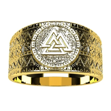 Bague Viking En Argent Pour Homme 8 Bague Viking En Argent Pour Homme – Image 6