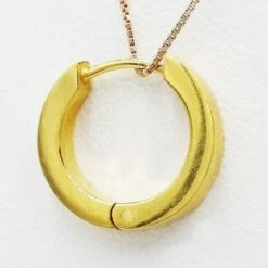 Boucle D'Oreille Or 24 Carats -Vivalatina Boutiqe Boucle oreille or 24 carats 3