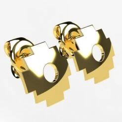 Boucles Inca: Croix Chakana En Or