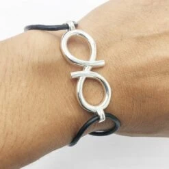 Bracelet Infini Pour Homme Personnalisable -Vivalatina Boutiqe Bracelet Infini homme 1