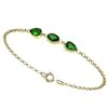 Bracelet Émeraude Pour Femme En Or 2 Bracelet Émeraude Pour Femme En Or -Vivalatina Boutiqe Bracelet emeraude or 6