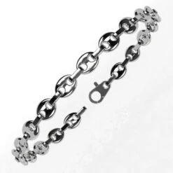 Bracelet Grain De Café En Or 18 Carats -Vivalatina Boutiqe Bracelet grain de cafe or 18 carats 2