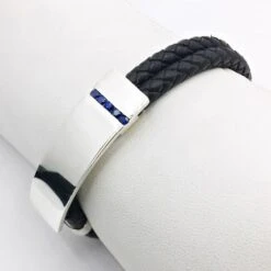 Bracelet Saphir Pour Homme De Luxe 11 Bracelet Saphir Pour Homme De Luxe -Vivalatina Boutiqe Bracelet homme saphir luxe 4