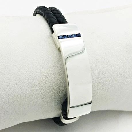 Bracelet Saphir Pour Homme De Luxe 3 Bracelet Saphir Pour Homme De Luxe