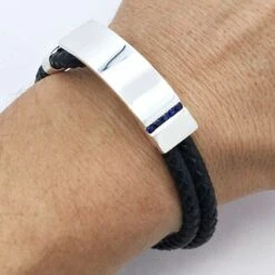 Bracelet Saphir Pour Homme De Luxe 9 Bracelet Saphir Pour Homme De Luxe -Vivalatina Boutiqe Bracelet homme saphir luxe 9