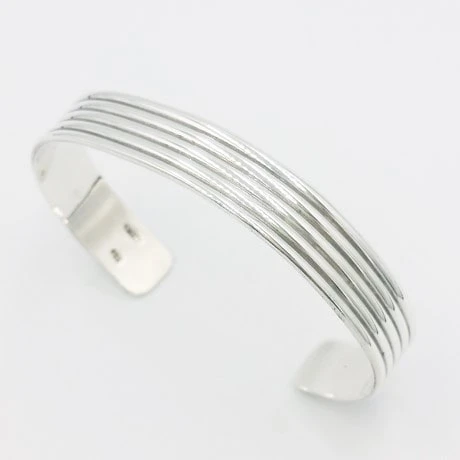 Bracelet Jonc Argent Pour Homme 7 Bracelet Jonc Argent Pour Homme – Image 5