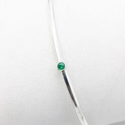 Bracelet Jonc Femme 33 Bracelet Jonc Femme -Vivalatina Boutiqe Bracelet jonc emeraude 1