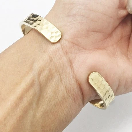 Bracelet Jonc Homme Martelé 9 Bracelet Jonc Homme Martelé – Image 7