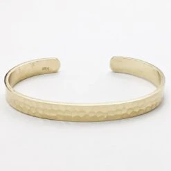 Bracelet Jonc Homme Martelé 24 Bracelet Jonc Homme Martelé -Vivalatina Boutiqe Bracelet jonc homme martele or 8