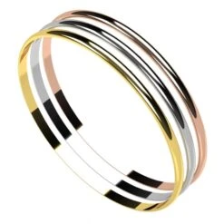 Bracelet Jonc Pour Femme En Or 18 Carats