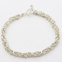 Bracelet Maille Royale En Argent