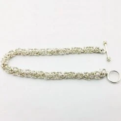 Bracelet Maille Royale En Argent -Vivalatina Boutiqe Bracelet maill royale argent 2
