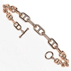 Bracelet Maille Marine Or 18 Carats -Vivalatina Boutiqe Bracelet maille marine or 14