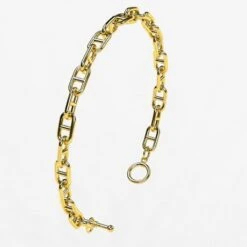 Bracelet Maille Marine Or 18 Carats -Vivalatina Boutiqe Bracelet maille marine or 9