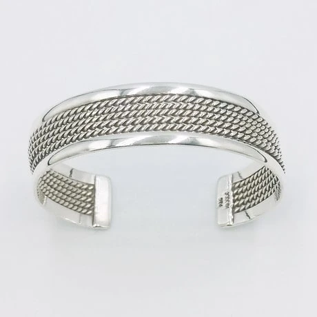Bracelet Manchette Argent Massif Femme 4 Bracelet Manchette Argent Massif Femme – Image 2
