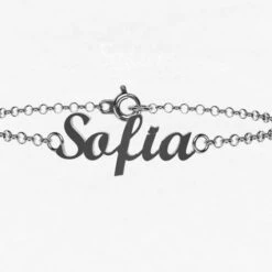 Bracelet Prénom En Or -Vivalatina Boutiqe Bracelet prenom or 18k 1