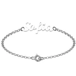Bracelet Prénom En Or -Vivalatina Boutiqe Bracelet prenom or 18k 3
