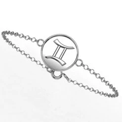 Bracelet Signe Astrologique -Vivalatina Boutiqe Bracelet signe astrologique gemeaux 1