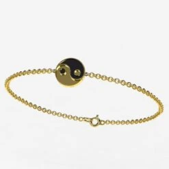 Bracelet Yin Yang -Vivalatina Boutiqe Bracelet yin yang or 4